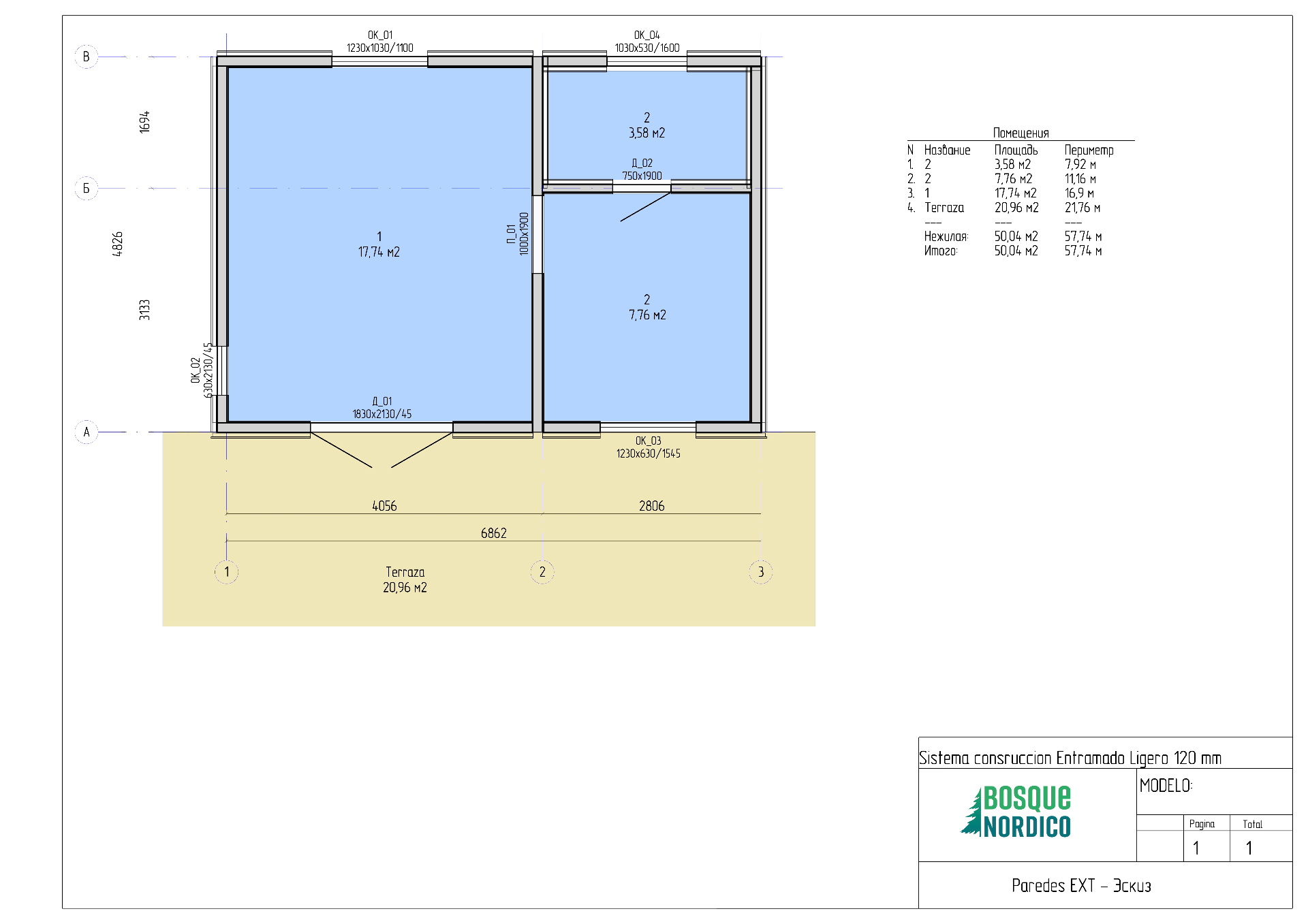 Plano Techo Volado 35